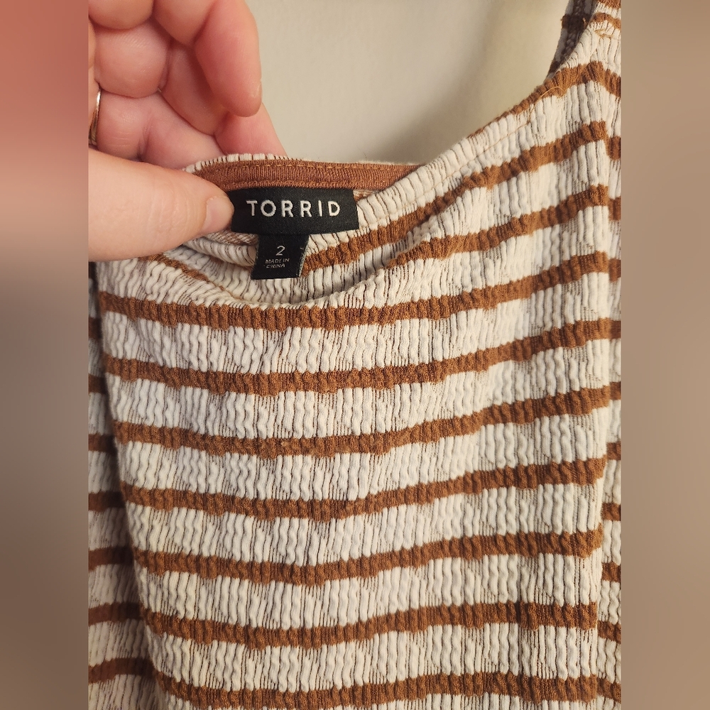 Torrid 2 Ribbed Bodysuit - Picture 4 of 5